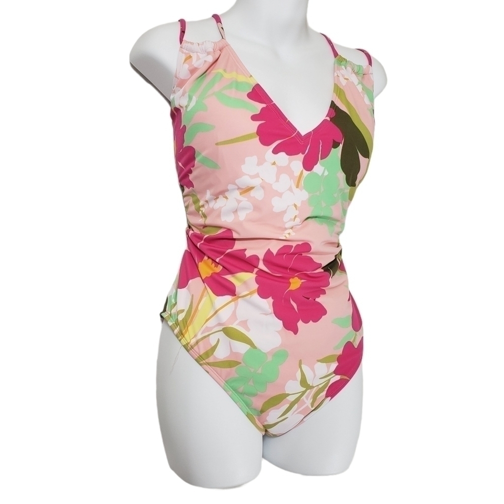 Beach Betty Slimming Control Tie-Back One Piece XL